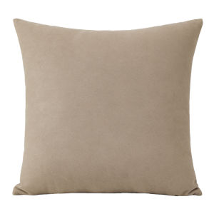 Modern Sofa Pillow Cover Tech Fabric Living Room Velvet Sensation No Core Backrest Cushion Square Shape Simple Style PP Cotton Filled