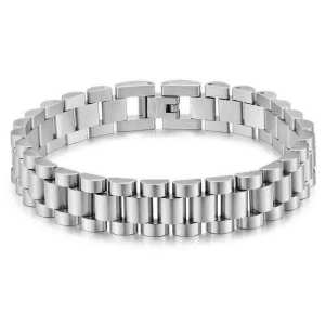 Vòng Đeo Tay Bằng Thép Không Gỉ Mạ Điện Nhiều Màu 12MM Dành Cho Người Yêu Thời Trang Thường Ngày/thể Thao Kiểu Hạt Khóa Cài.