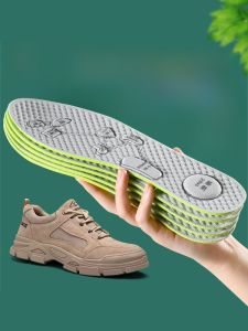 LINGMIAO | Mens Deodorizing Shoe Insoles with Mugwort  Absorbent and Breathable