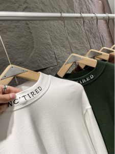 Thickened German Velvet Base Shirt Mens Inner Wear Warmth Autumn Winter Fashion Sun Protection Loose Fit Long Sleeve round Neck