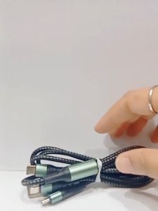 Kabel Data Pengisian Cepat 120W Micro Type C Lightning Fast Charging Kabel Data 3in1 JK-08