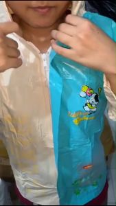 Jas Hujan Anak Remaja Stelan Setelan Elmondo Backpack Tas 606 TERMURAH