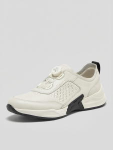 Rotating Buckle Lightweight Thick Sole Mens Casual Sneaker