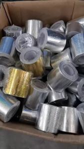 Automotive Engine Intake Pipe Turbine Insulation Aluminum Foil Tape for Heat Reduction And Noise Damping
