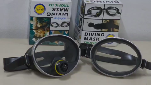 หน้ากากดำน้ำแบบมีจมูก (PACIFIC) :: ขายดีอันดับ 1