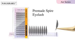 ขนตาปลอม NAGARAKU แบบสไปเดอร์ขนตาปลอมการ์ตูนเอฟเฟกต์อะนิเมะนุ่มนิ่ม
