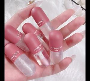 Son Dưỡng Môi Mini Dạng Capsule Đổi Màu Dưỡng Ẩm Tạo Hiệu Ứng Bóng Mượt Như Thủy Tinh Căng Mọng Tự Nhiên Trang Điểm Hàng Ngày Cho Người Lớn