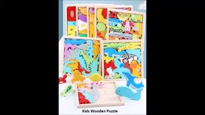 [SG Stock] Kids Toy Wooden Puzzle Education Toy