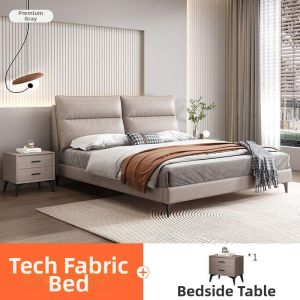 AYIJIE | Modern Minimalist Italian Style Bed