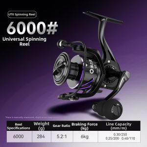 YUZHIYUAN | All Metal Versatile Light Lure Fishing Reel