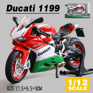 LEO 1:12 Ducati 1199 Panigale S Motorcycle Metal Diecast Alloy Toy Car Model Trucks For Kids Toys Vehicles Hobbies Collectio