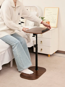 LULU Sofa Side Table Movable Bedside Storage Rack Small Table Lifting Rotating Bedside Table Bedroom Dormitory Folding Coffee Table Multifunctional For Home Bedroom Dormitory Living Room And Daily Use