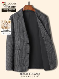 TUCANO | Business Casual Winter Mens Jacket Multiple Pockets Loose Fit