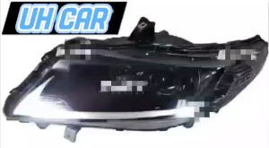 Honda City TMO 2008 - 2012 Lexus Design Double Led Dynamic Projector Headlamp With Demon Eyes + Signal Running