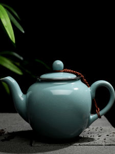 Xưởng Thủ Công Sứ Cung Cấp Nồi Trà Gốm Sứ Lớn Dùng Tại Nhà Bộ Trà Gốm Sứ Thủ Công Có Lỗ Rỗng Hình Khối Phong Cách Cổ Điển