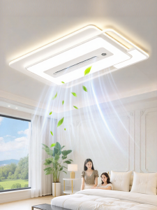 Smile | Ceiling Fan Light Modern Quiet Eye Protection