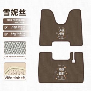 Thảm Lót Sàn Thiết Kế Riêng Cho Xe Điện 3 Bánh