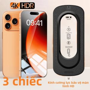 Miếng Dán Màn Hình HD Cho iPhone 17 ProMax 17 PRO - Kính Cường Lực Phủ Toàn Màn Hình Dễ Dán Bảo Vệ Toàn Diện Cho iPhone 17 16