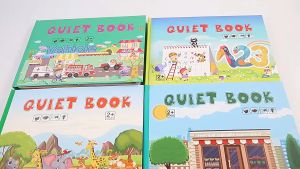 Quiet Book for Kids Montessori Busy Book Prasekolah Book To Develop Learning Skills Coordination Focus Training