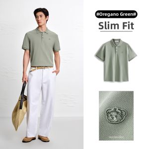 PEACEBIRD | Cooling Anti-Bacterial Polo Shirt Short Sleeve