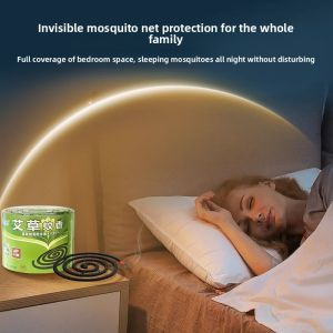 MONLEYTA | Strong Effectiveness Non-toxic Mosquito Coil For Pregnant Women Infants Children Indoor Home Use Powerful Mosquito Repellent Smoke Free One Box Barrelled