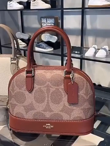 sling bag women original Sabrina Satchel shell bag handbag brand letter logo color matching cAS19 size: 26*19*12cm