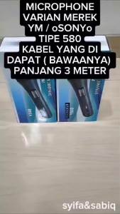 MIC KABEL Y580/ MICROPHONE KABEL Y 580