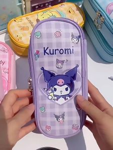 กระเป๋าดินสอ ซานริโอ้ PU แบบซิป กล่องดินสอ ใส่เครื่องเขียน น่ารัก Sanrio