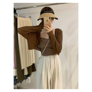 เสื้อคาร์ดิแกนถักไหมน้ำแข็งสำหรับผู้หญิง ทรงบาง ใส่กับชุดเดรส ช่วงไหล่ ชุดคลุม แฟชั่นฤดูร้อน 2025 ผ้าฝ้ายผสมโพลีเอสเตอร์