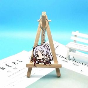 Bandai | Móc Khóa Acrylic Anime Frieren 55MM Beyond Journeys End - Quà Tặng Dễ Thương Dành Cho Người Hâm Mộ Himmel Heiter Fern Stark - Đồ Sưu Tầm