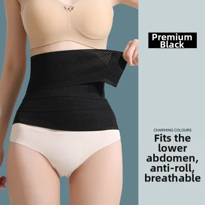 Womens Slim Waist Trimmer Belt Powerful Abdomen Shaping Belt Large Size Body Slimming Waistband Postpartum Recovery Band
