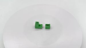 10 Sets HT5.08 2Pin Terminal Plug Type Straight Pin 300V 10A 5.08mm Pitch Connector PCB Screw Terminal Block