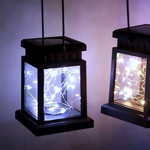【High Quality】Solar Mini Palace Lanterns - Waterproof LED Wind Lights | Starry String Lights for Outdoor Atmosphere Garden & Patio Decor