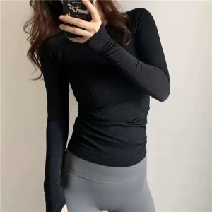 Slimming Breathable Flexible Long Sleeve T-Shirt Womens Activewear