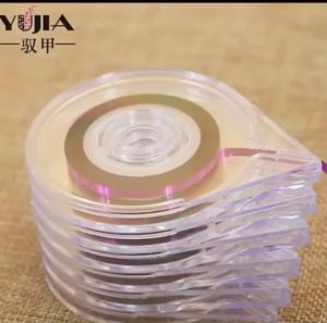 ริบบิ้นแต่งเล็บคละสี 10 ชิ้น