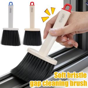 2Pcs Multifunctional Home Cleaning Crevice Brush Sweep Dust for Bathroom Kitchen Tile Dead-end Window Crevice Dust Cleaning Tool