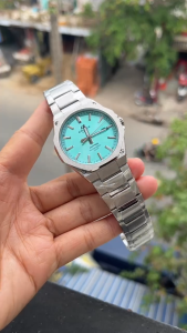 Đồng Hồ NamCa$io Edific EFR S108D-2B Kính Sapphire Màu Light Blue - Size 40mm - fullbox Casjo