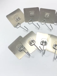 10PCS/Set Hook Magic Gantungan Tempel Dinding Hanger Kail Kuat