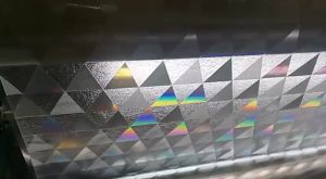 Phim Dán Cửa Sổ Họa Tiết Tam Giác Cắt Laser 3D Mờ Trang Trí Bảo Vệ Riêng Tư Chất Liệu Vinyl Cho Phòng Ngủ Không Cần Keo Đổi Màu Theo Ánh Sáng