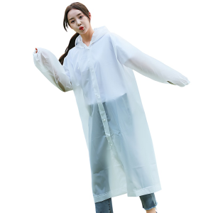 Adult EVA Hooded Raincoat Compact and Lightweight YY8140