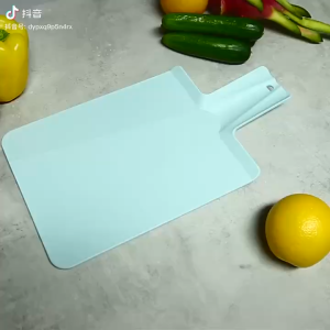 Kitchen Foldable Cutting Board - Vegetable Meat Bread - Mildew Proof Chopping Board - Knives