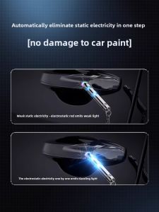 HELLOLEIBOO | Leibon Static Eliminator Keychain Discharge Static Electricity Remover Car Use Keychain Portable Static Rod Non-Powered