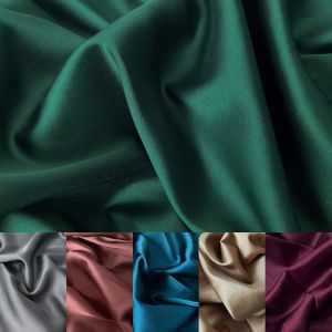 Vải Lụa Satin Cho Váy Áo Áo Sơ Mi Đồ Ngủ Vải Cưới Vải DIY Vải Bọc Bàn Vải Bìa Vải Lụa Giả Acetate