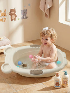 ZHIFUXIAOLUBAN | Sit and Lie Baby Bath Tub
