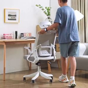 【Bearing 200 KG】Ergonomics chair gaming chair Computer Chair home Office Chair  heavy duty on sale  Mesh High adjustable Meeting Room Study Chair with Adjustable Armrest Space Savers office chair