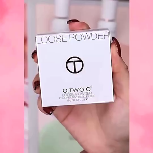 O.TWO.O LOOSE POWDER Setting Finish Make Up Finishing Matte Oil Control Powders Bedak Tabur