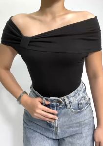 JD| Maya Off Shoulder Double Lining Front Full Length for Women | Fit Small to Medium [MMN]