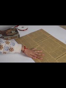 Kertas Bunga KORAN Wrapping Paper Cellophane Waterproof Hand Buket Ecer Florist 6208