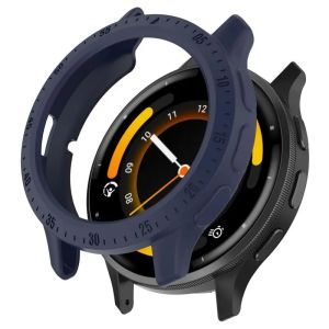 สำหรับ Garmin Venu 3 3S เกราะหรูหราครึ่งห่อเปลือกกลวงป้องกันรอยขีดข่วนที่ป้องกันนาฬิกา