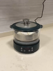 Masdel Household Low-Sugar Rice Cooker Fully Automatic Lifting Multi-Function Split Transparent Rice Cooker with Rice Draining and Soup Function